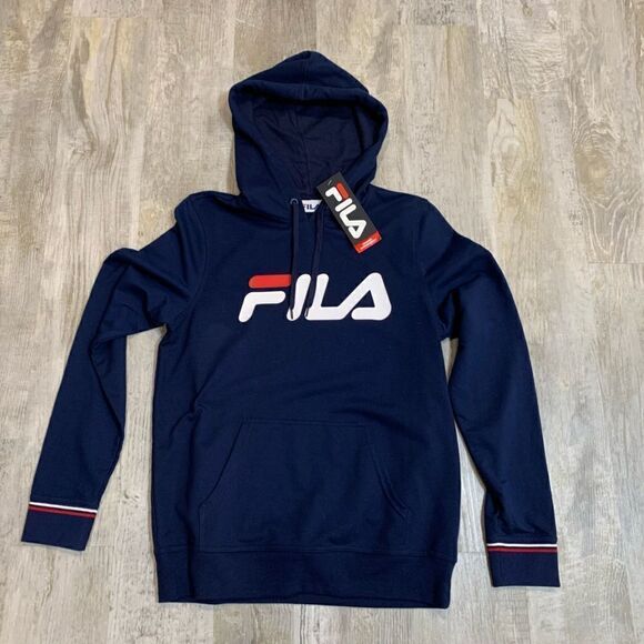 NWT Fila  pull over hoodie size M - Picture 4 of 12